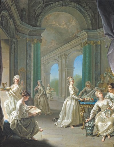 Moderne Jungfrauen, 1728 von Jean Raoux
